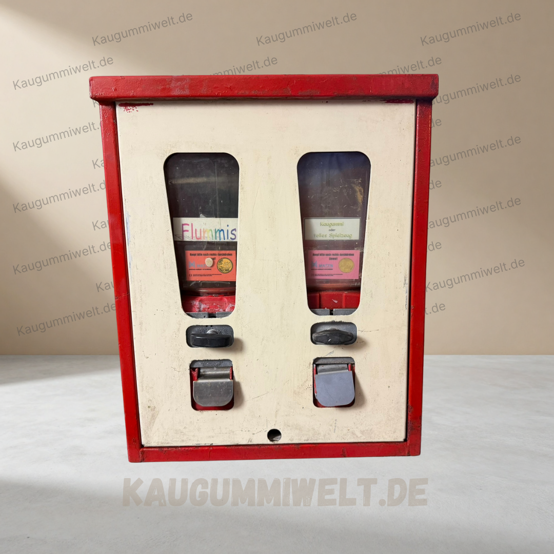 Original Retro Kaugummiautomat | Refurbished | 2er Schacht | ID: 0024