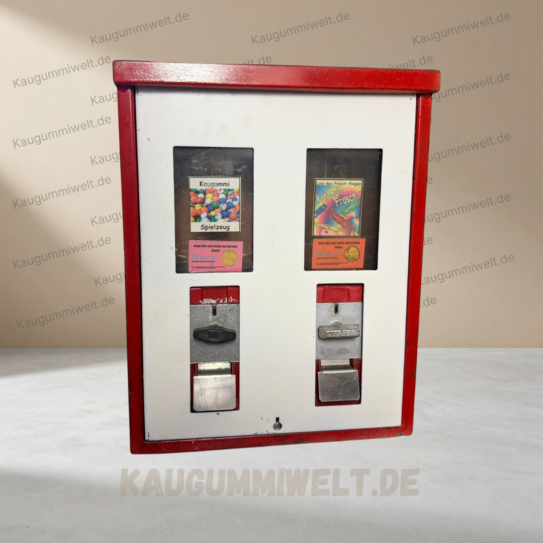Original Retro Kaugummiautomat | Refurbished | 2er Schacht | ID: 0025