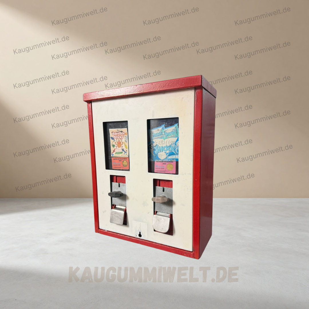 Original Retro Kaugummiautomat | Refurbished | 2er Schacht | ID: 0031