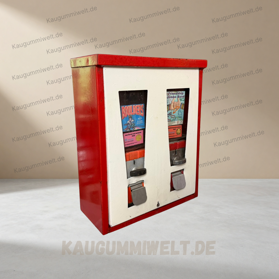 Original Retro Kaugummiautomat | Refurbished | 2er Schacht | ID: 0026