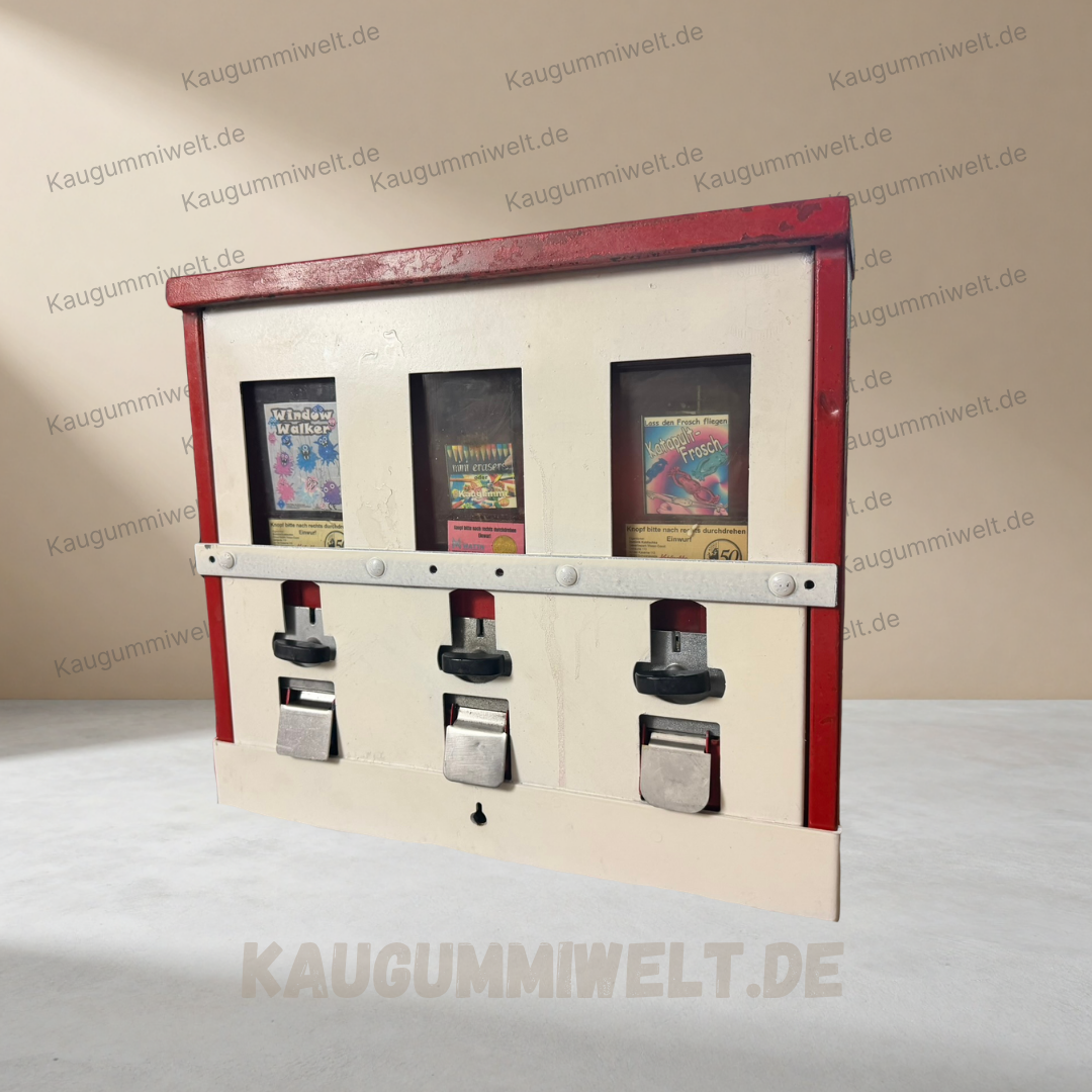 Original Retro Kaugummiautomat | Refurbished | 3er Schacht | ID: 0039