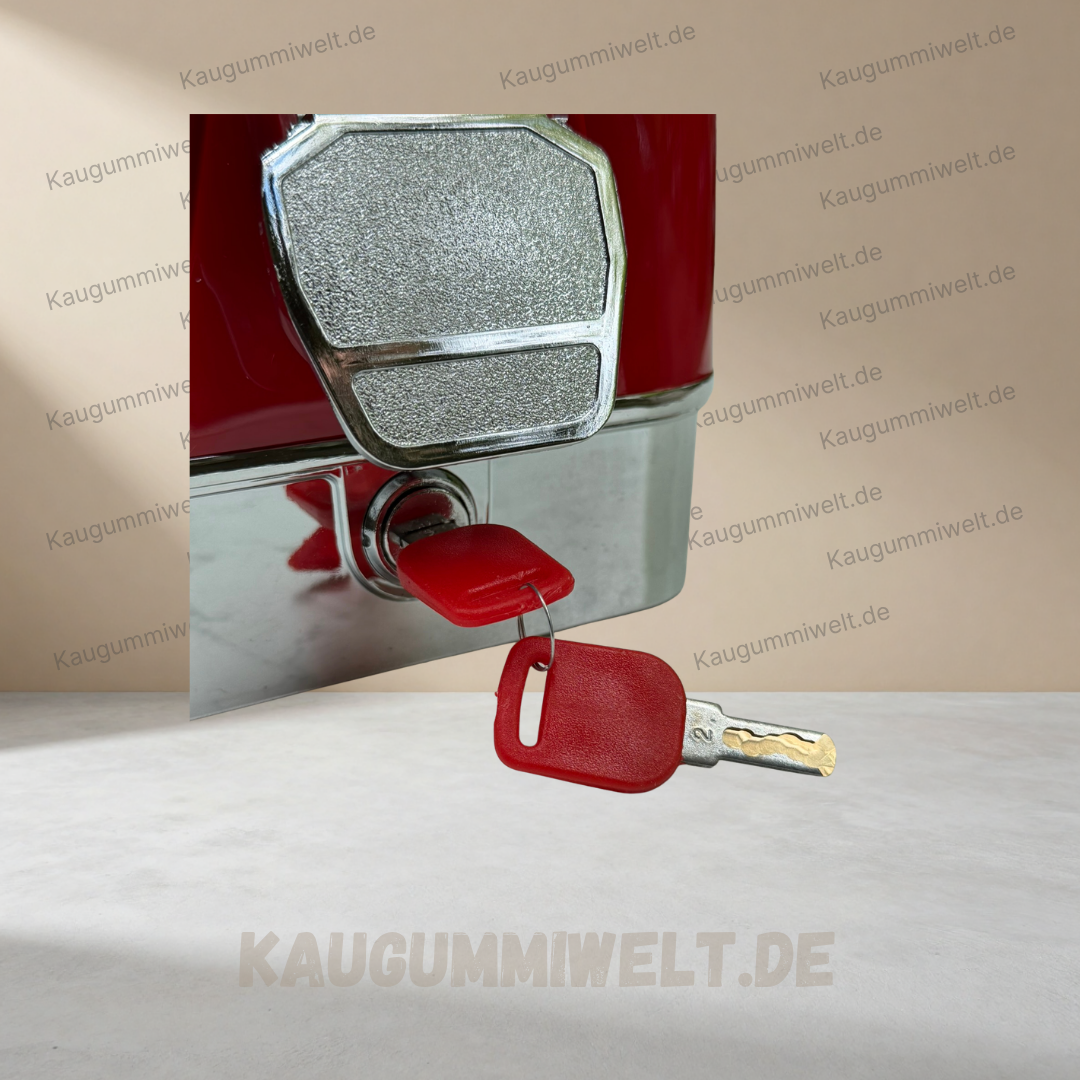 Kaugummiautomat "Globe" inkl. Geldschublade