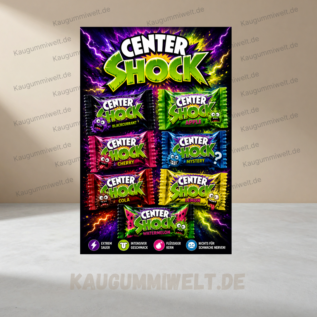 Center Shock (Kaugummis) Füllware für Kaugummiautomat / Warenautomat