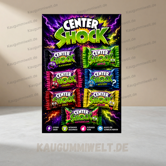 Center Shock (Kaugummis) Füllware für Kaugummiautomat / Warenautomat