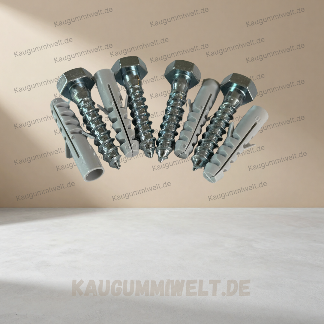 Befestigung Set für Kaugummiautomat / Warenautomat