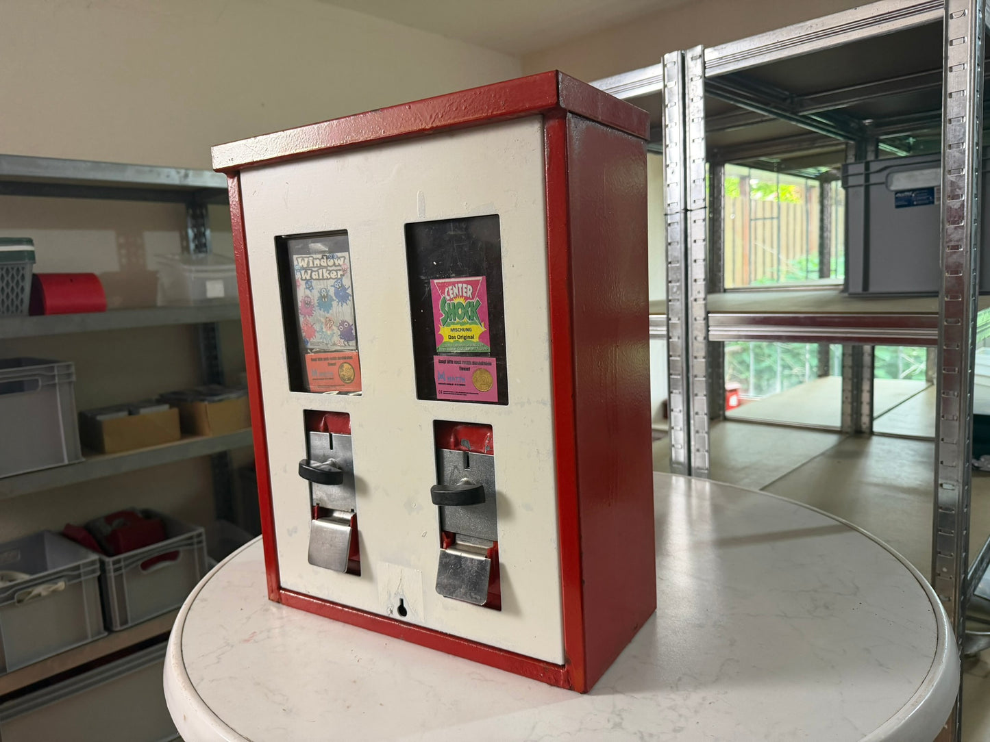 Original Retro Kaugummiautomat | Refurbished | 2er Schacht | ID: 0007