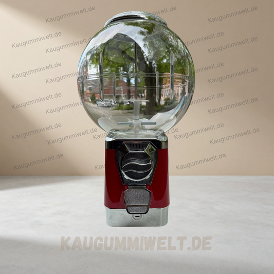 Kaugummiautomat Globe mit Geldschublade und Münzfach für Warenautomat
