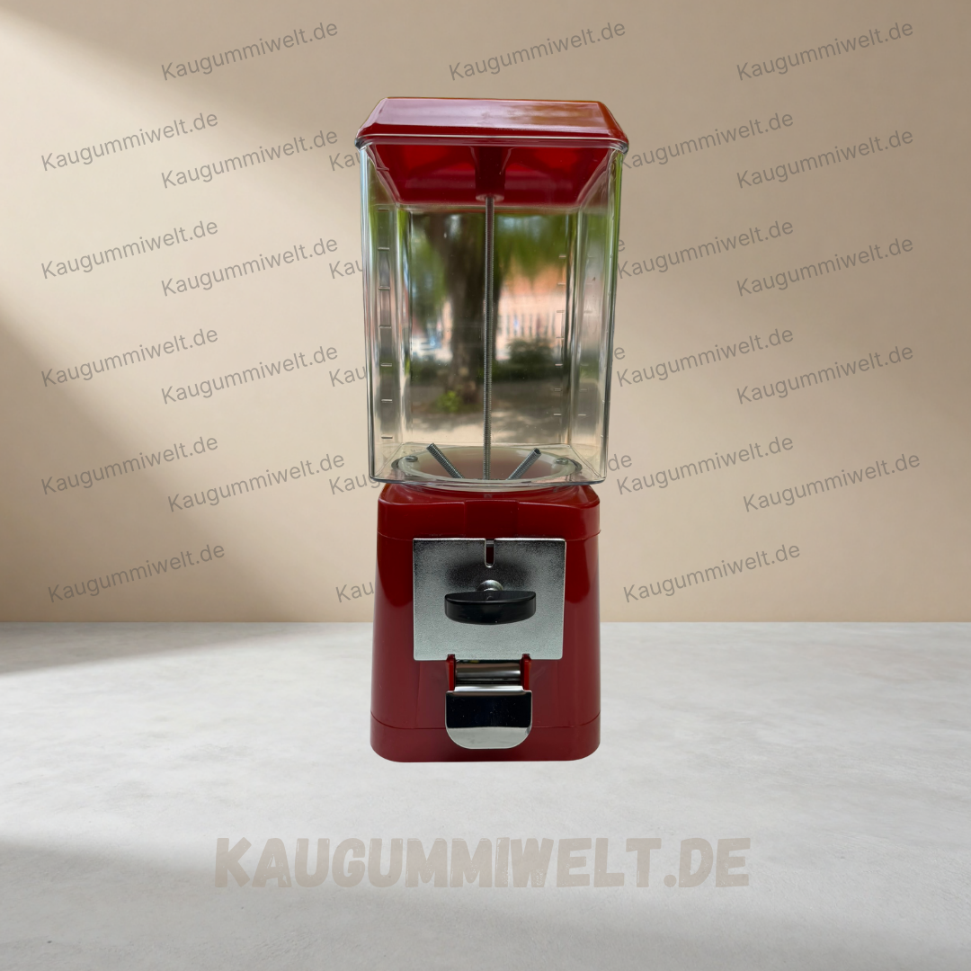 Standard Kaugummiautomat mit Münzeinwurf als Warenautomat für Kaugummis und Füllware