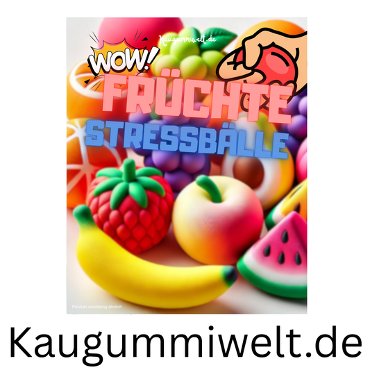 Früchte Stressbälle Kapseln